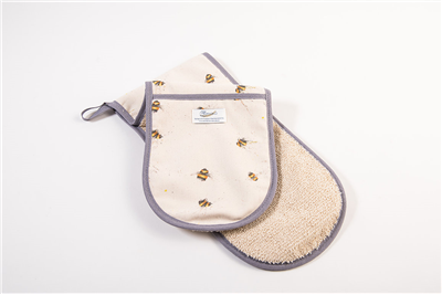 Clare Brownlow Bee Oven Gloves